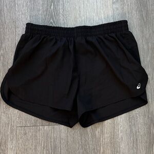 Asics Black Women's Athletic Shorts